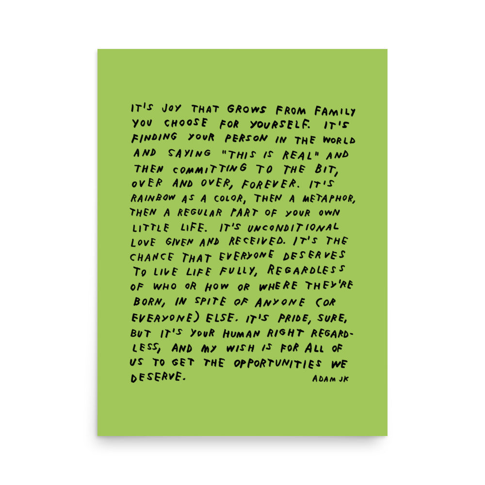 What It Is Print