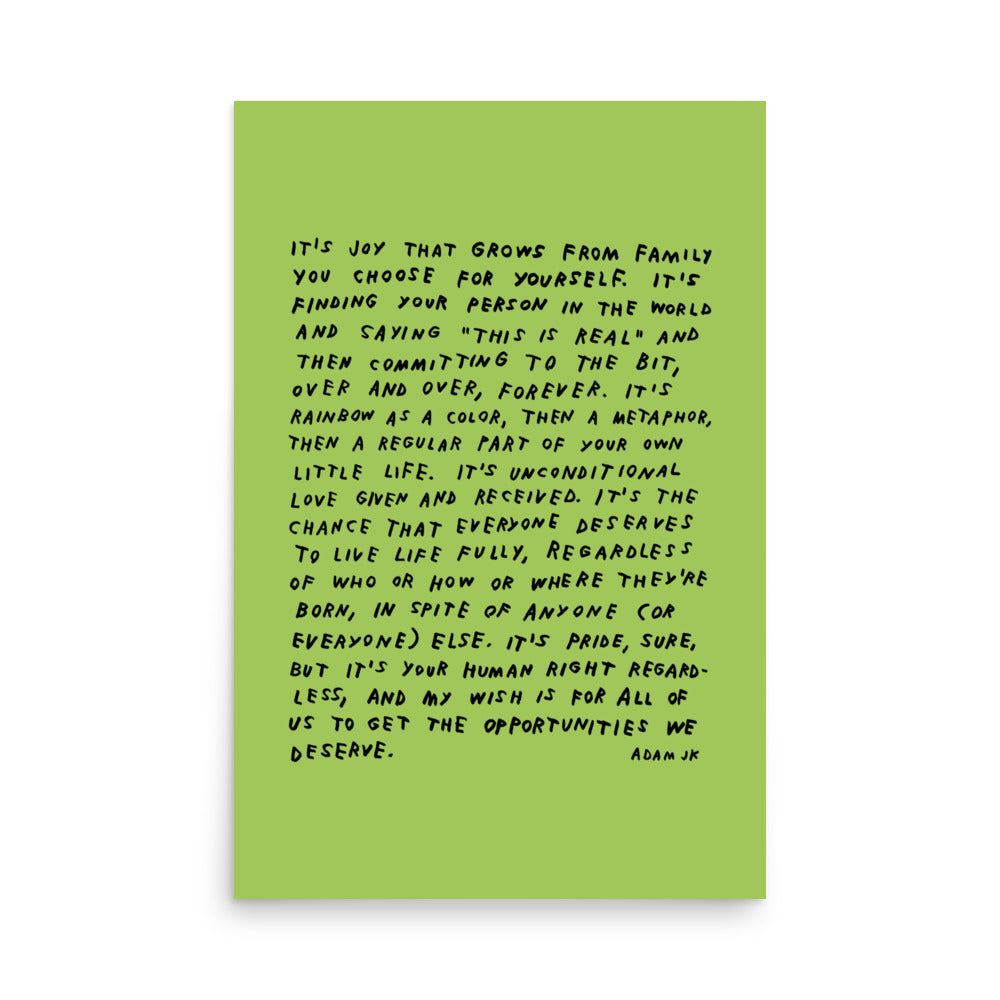 What It Is Print