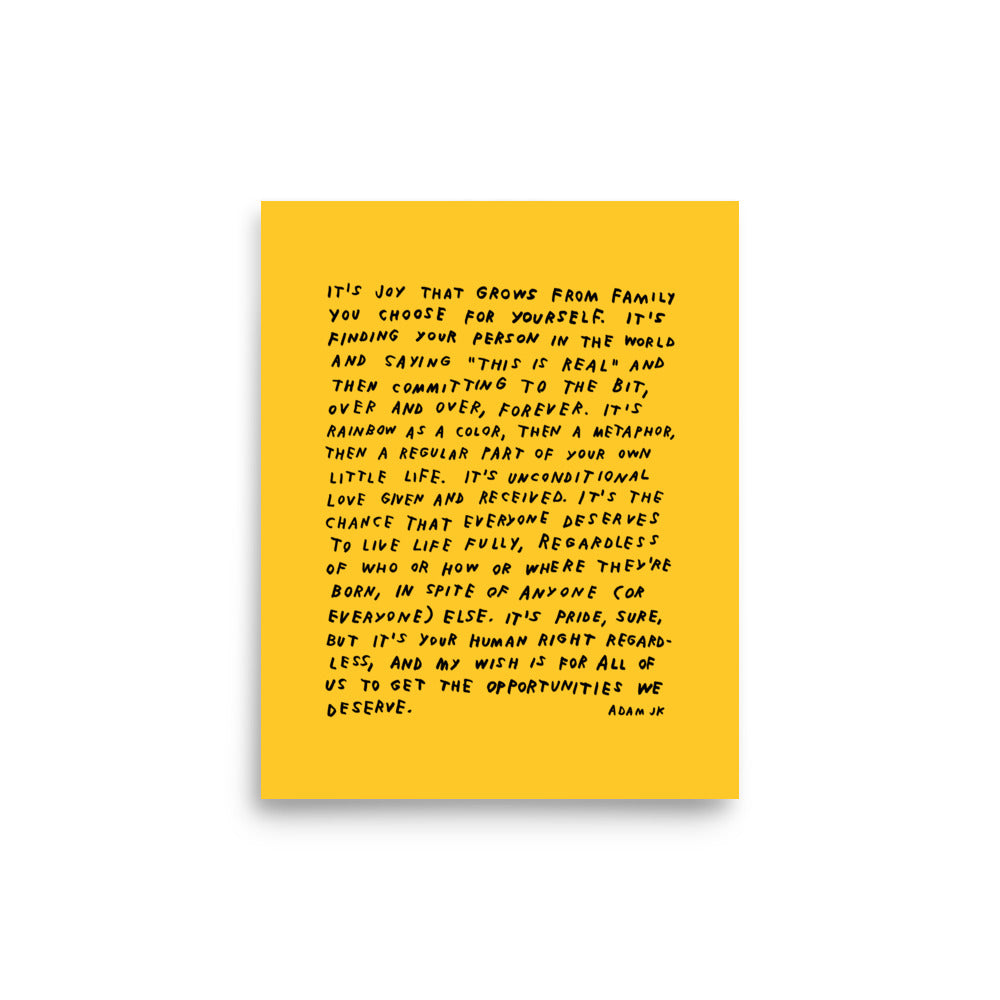 What It Is Print