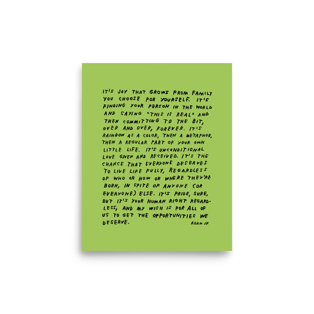 What It Is Print
