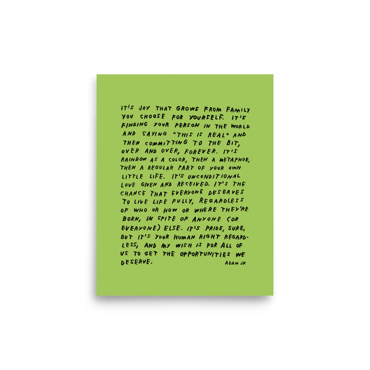 What It Is Print