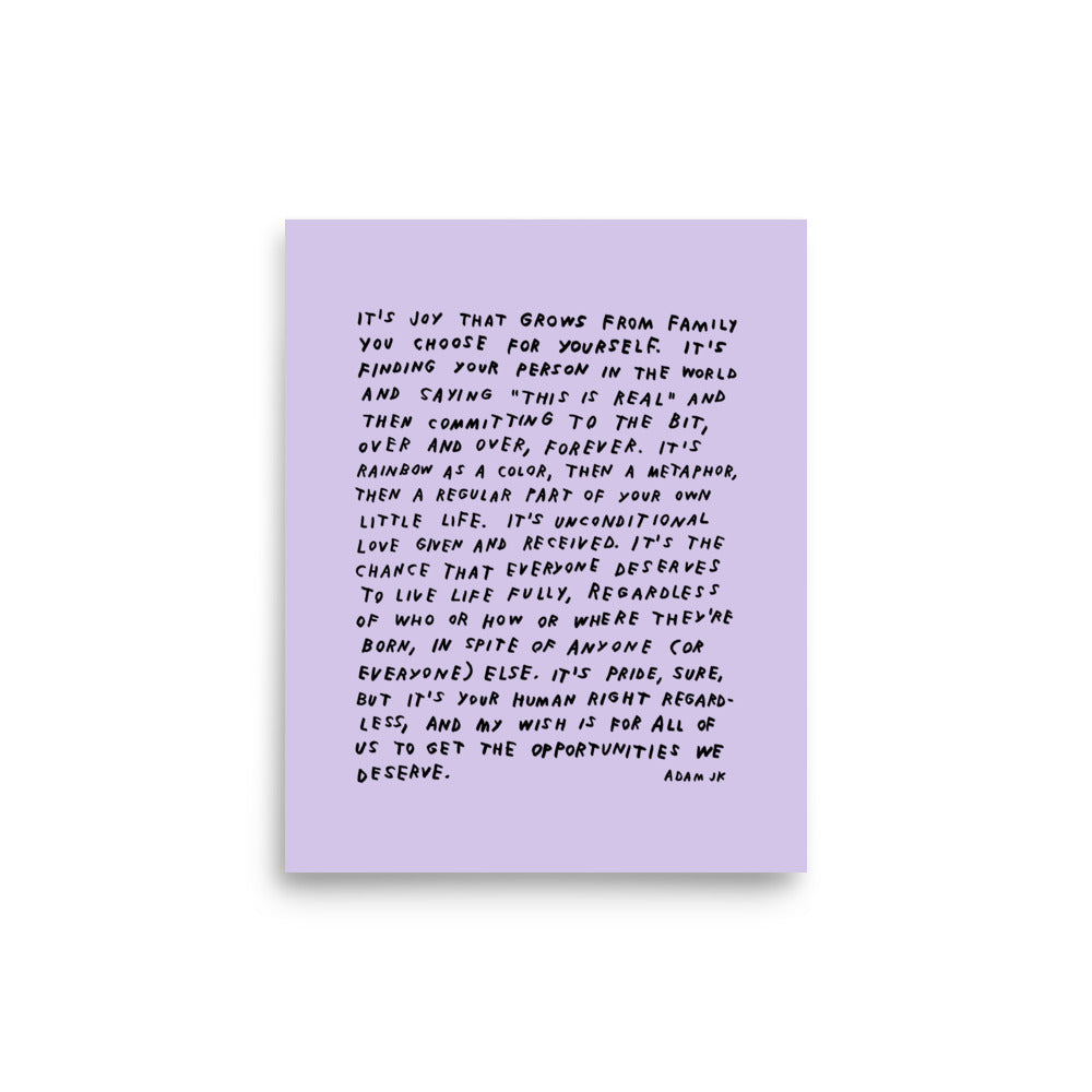 What It Is Print