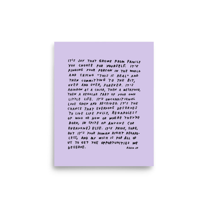 What It Is Print