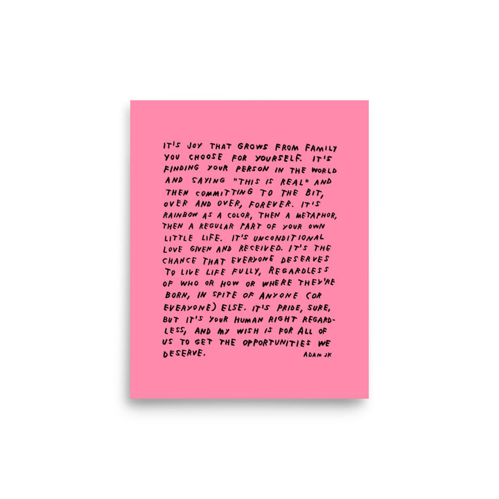 What It Is Print