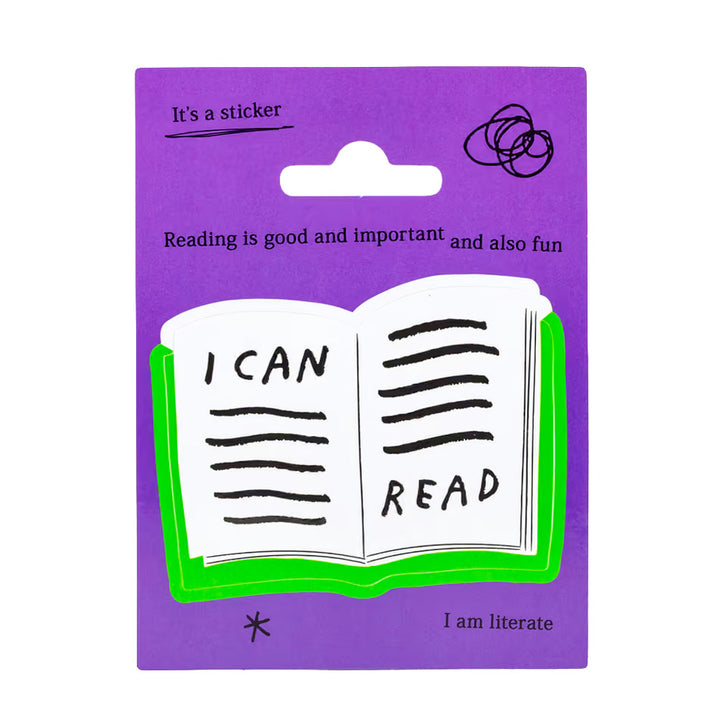 I Can Read Sticker