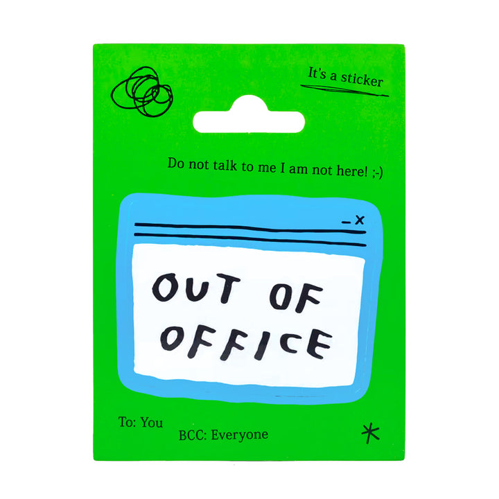 Out of Office Sticker