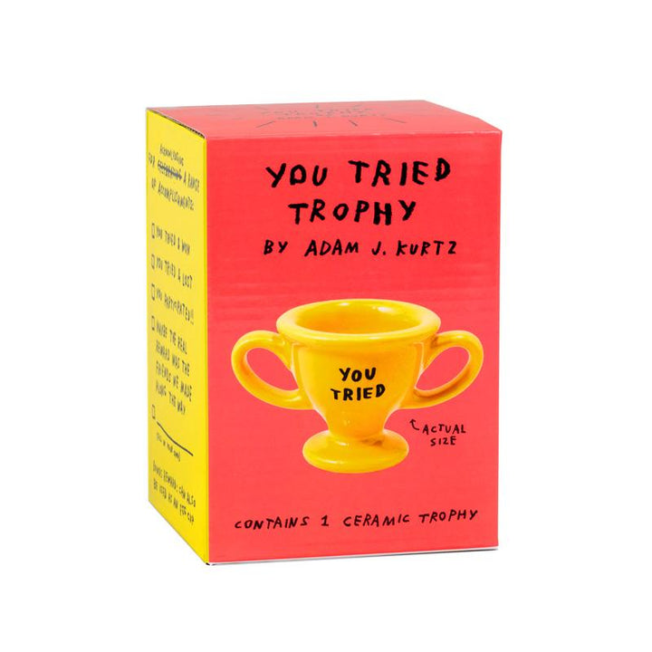 You Tried Ceramic Trophy – by ADAMJK®