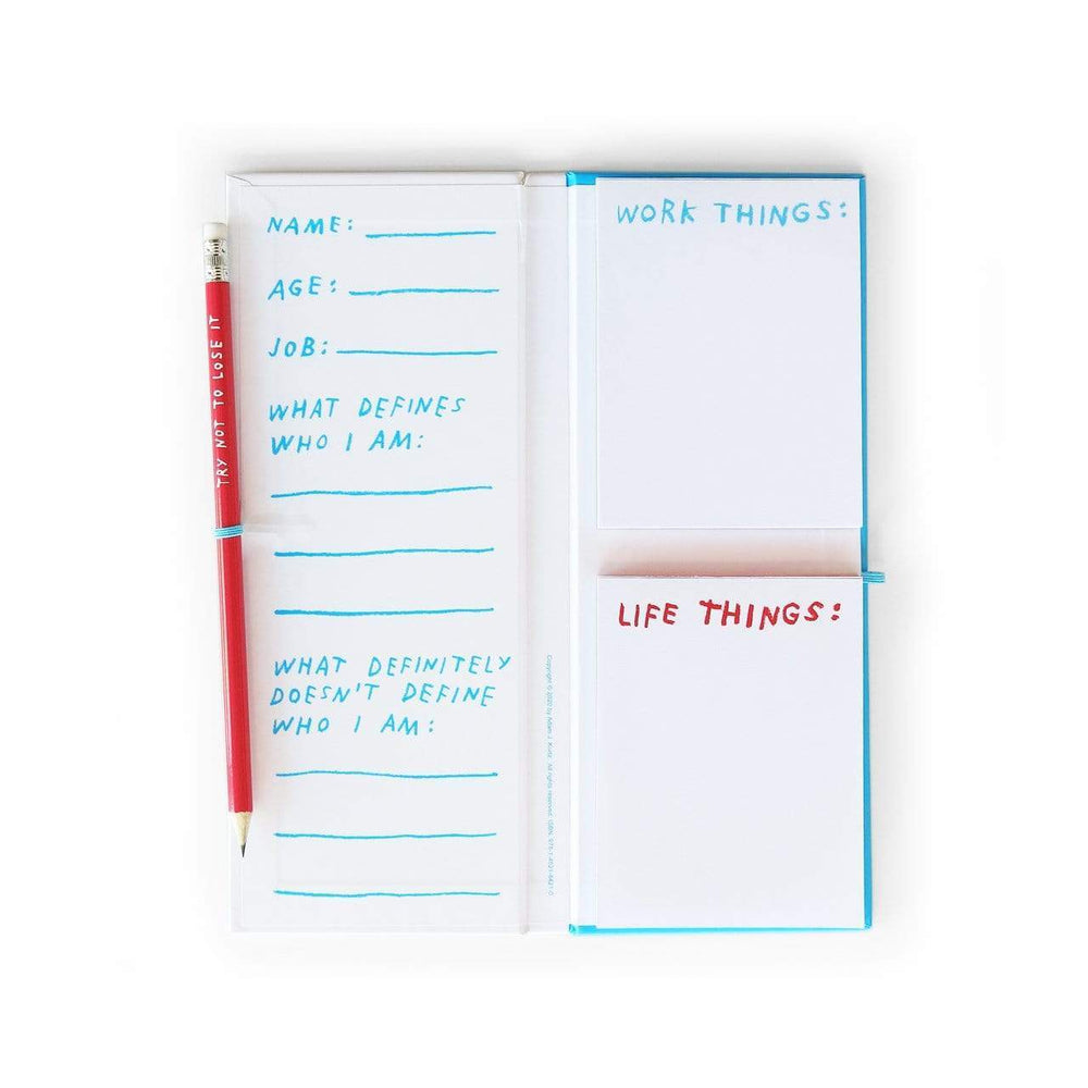 Work/Life Balance List Ledger – by ADAMJK®